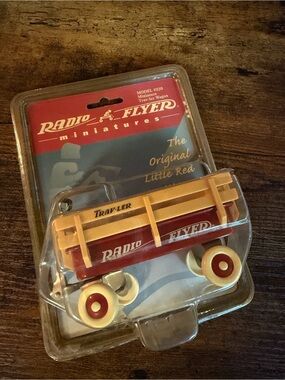 Radio Flyer Miniature Traveler Wagon - Red and Yellow